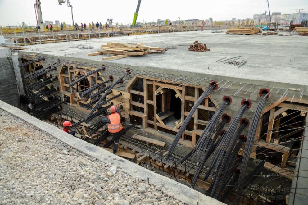 Эстакада в Астане